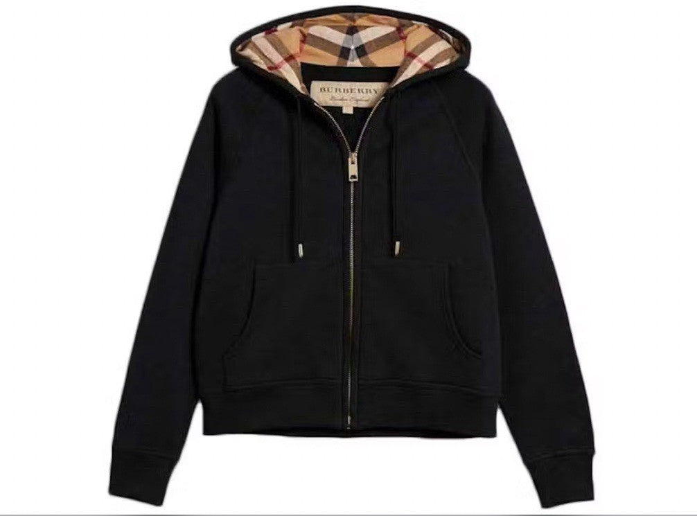 Zip Burberry Noir